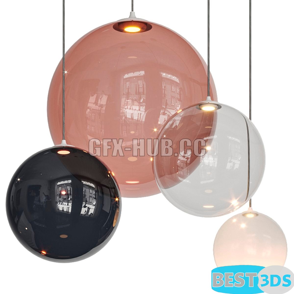 Pack model 3D- Eclairage De Plafond – Image 66