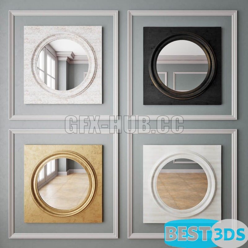 Miroir mural Loft Design