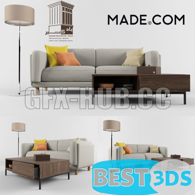 Pack model 3D- Canapé – Image 200