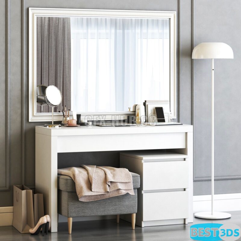 Coiffeuse MALM IKEA