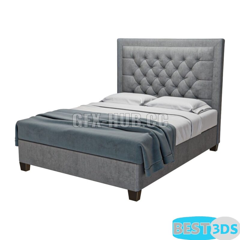 Lit MILAN TUFTED BED - Design moderne et élégant
