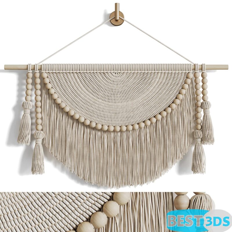 Décor macramé