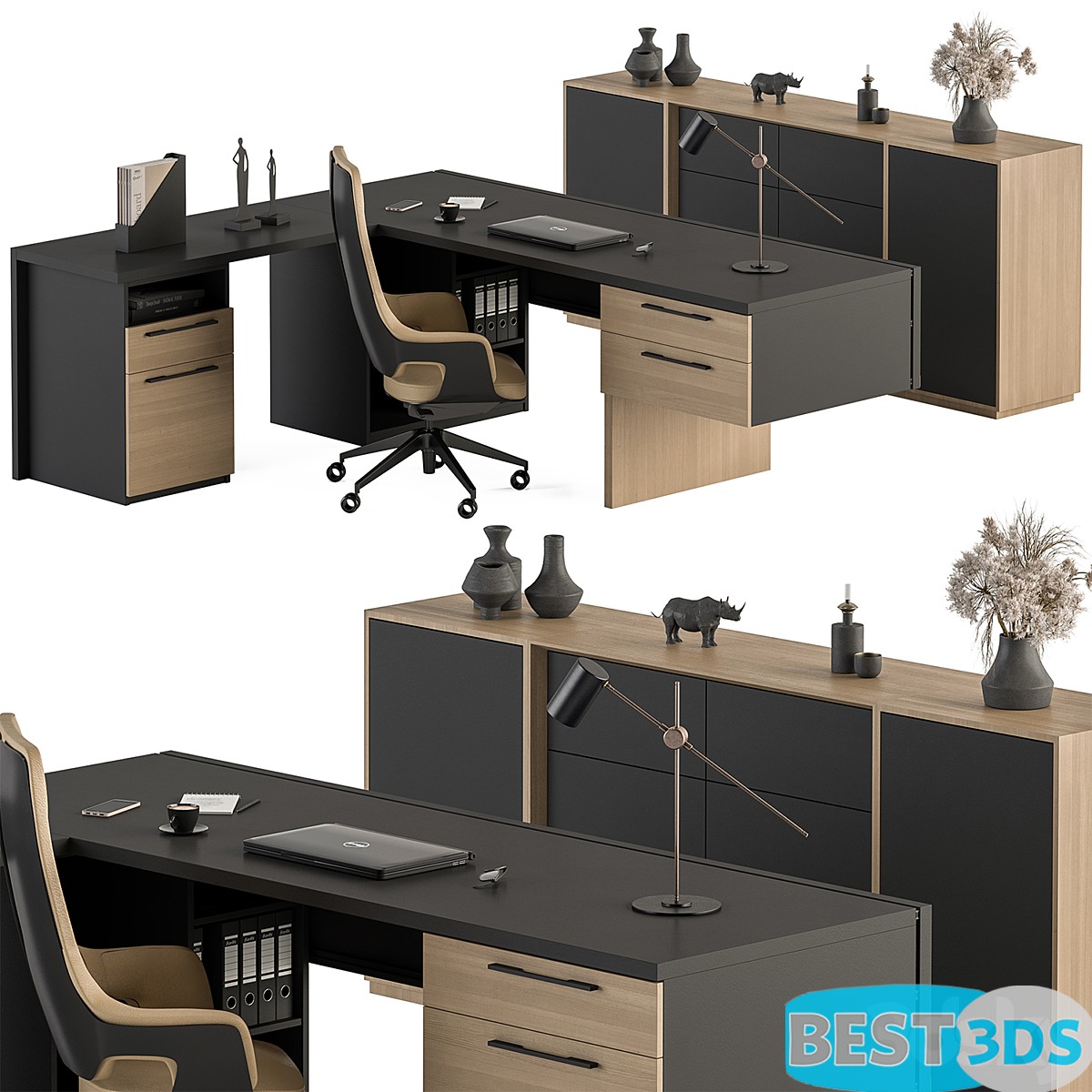 Pack model 3D- Mobilier De Bureau – Image 67