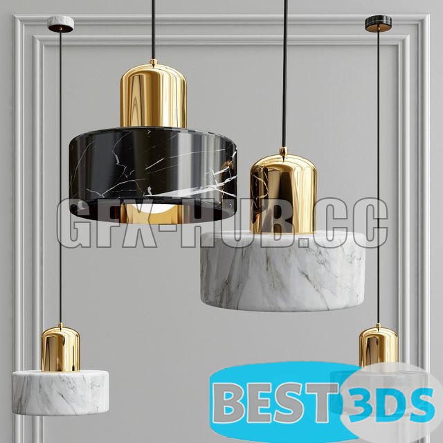 Pack model 3D- Eclairage De Plafond – Image 60