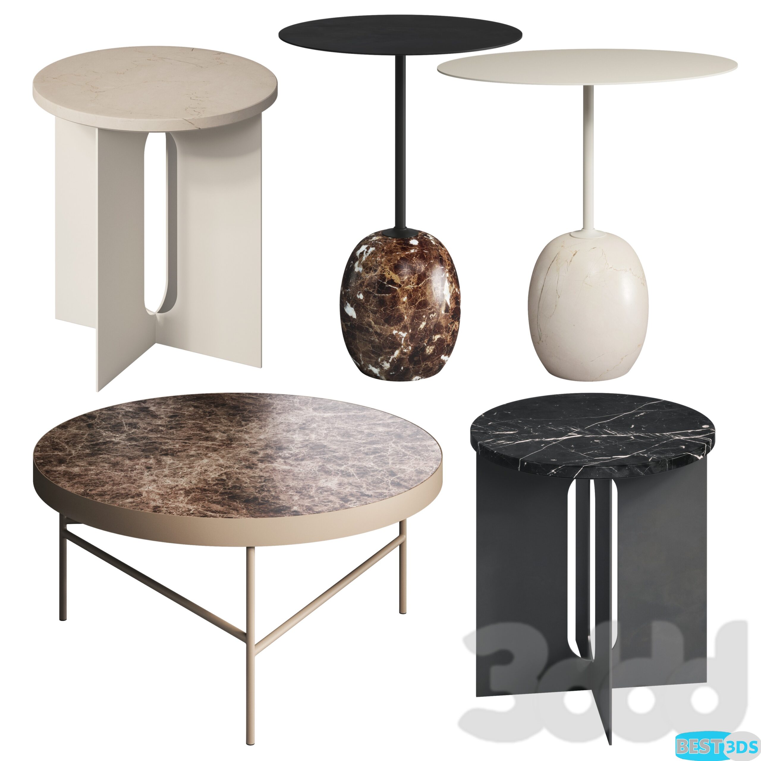 Pack model 3D- Tables – Image 104