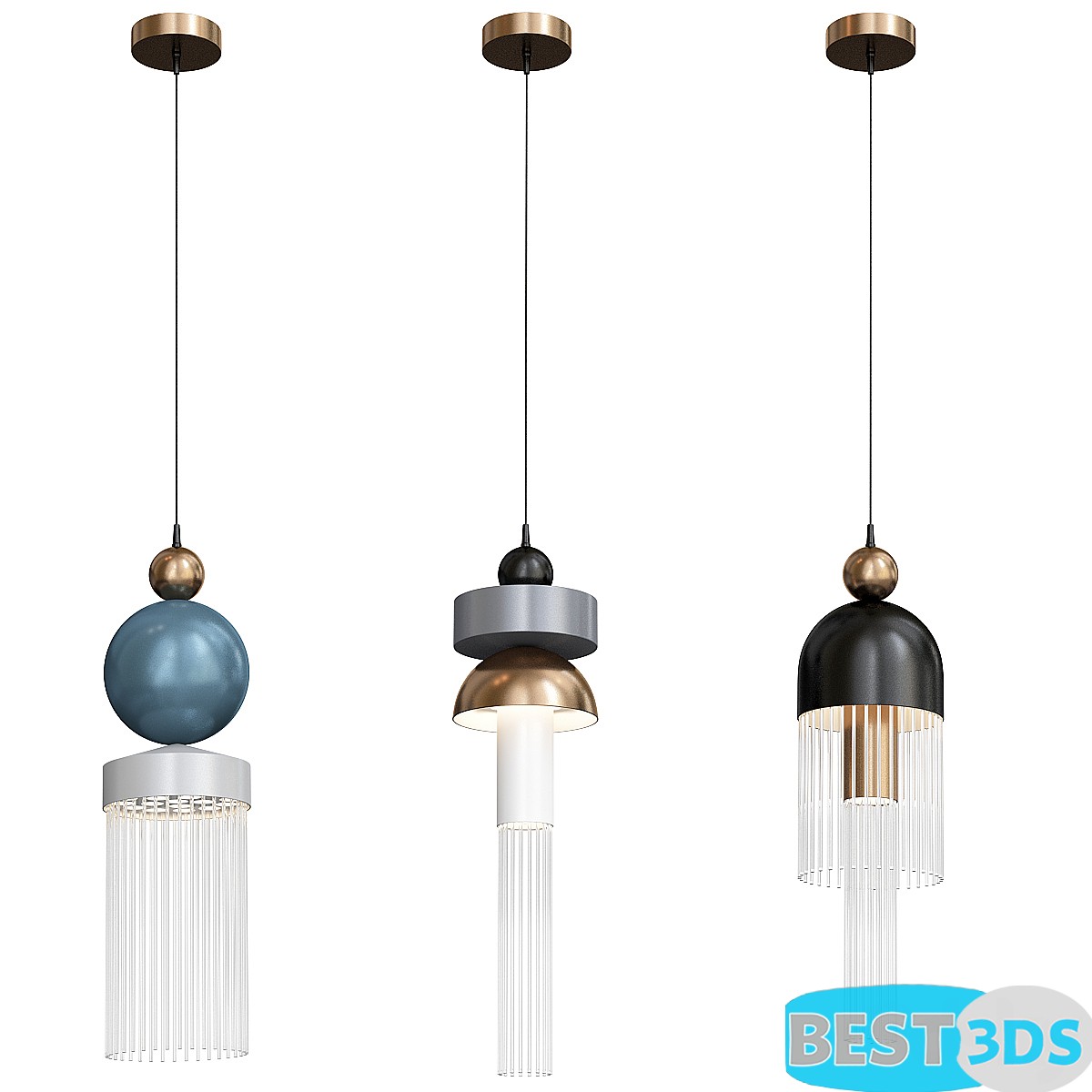 Pack model 3D- Eclairage De Plafond – Image 56