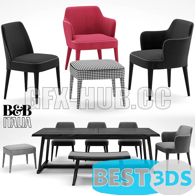 Pack model 3D- Chaise – Image 150