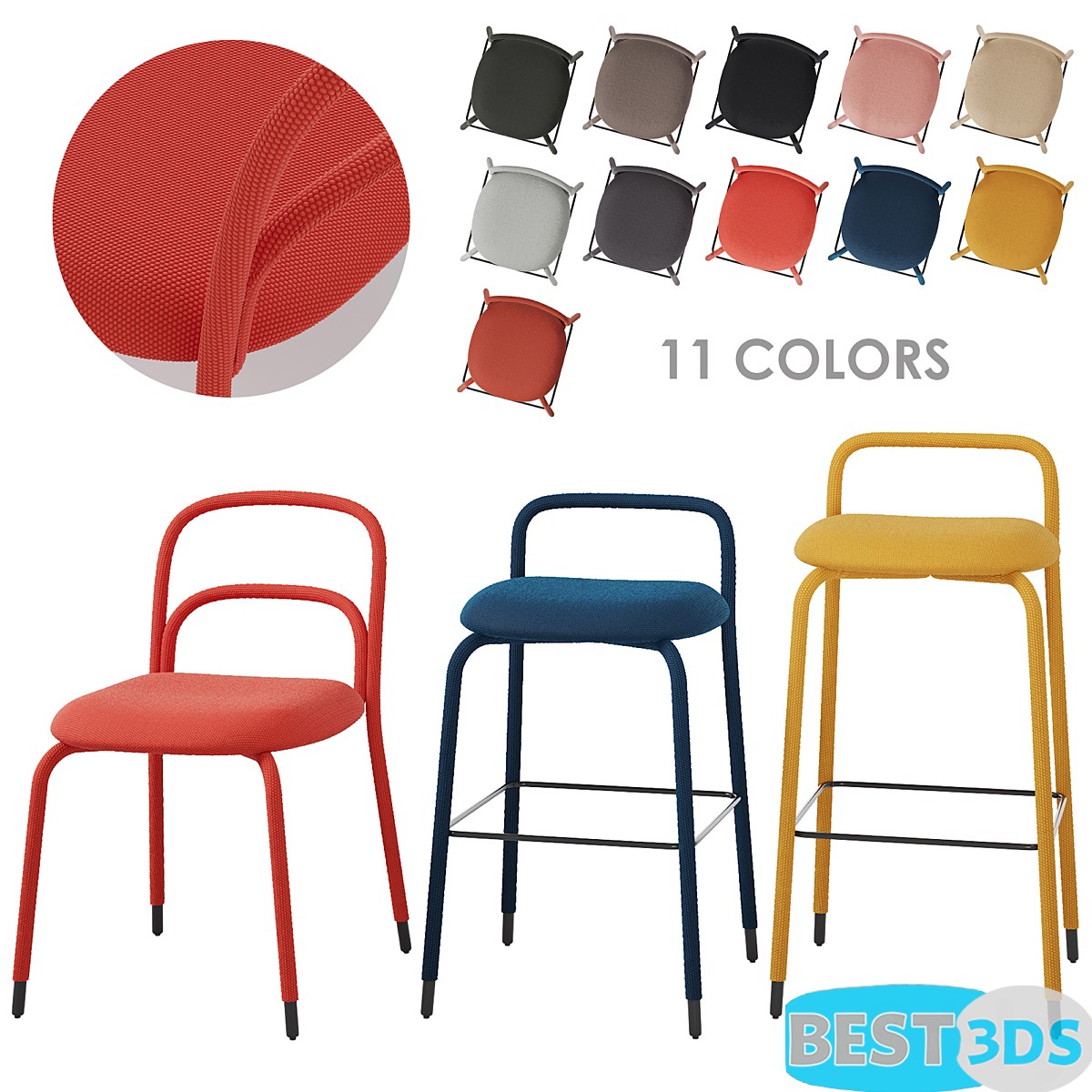 Pack model 3D- Chaise – Image 144