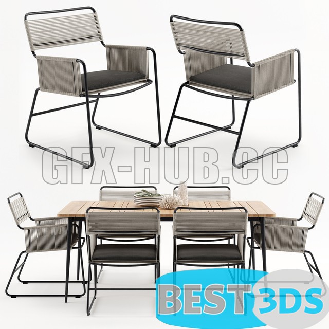 Pack model 3D- Tables Et Chaises – Image 84