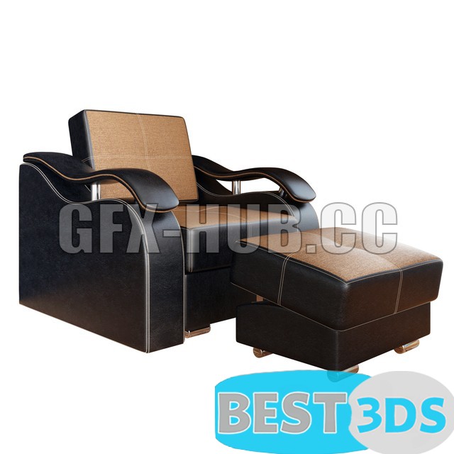 Milan armchair - Modèle Optimisé