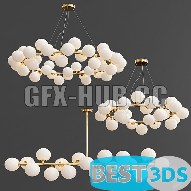 Pack model 3D- Eclairage De Plafond – Image 44