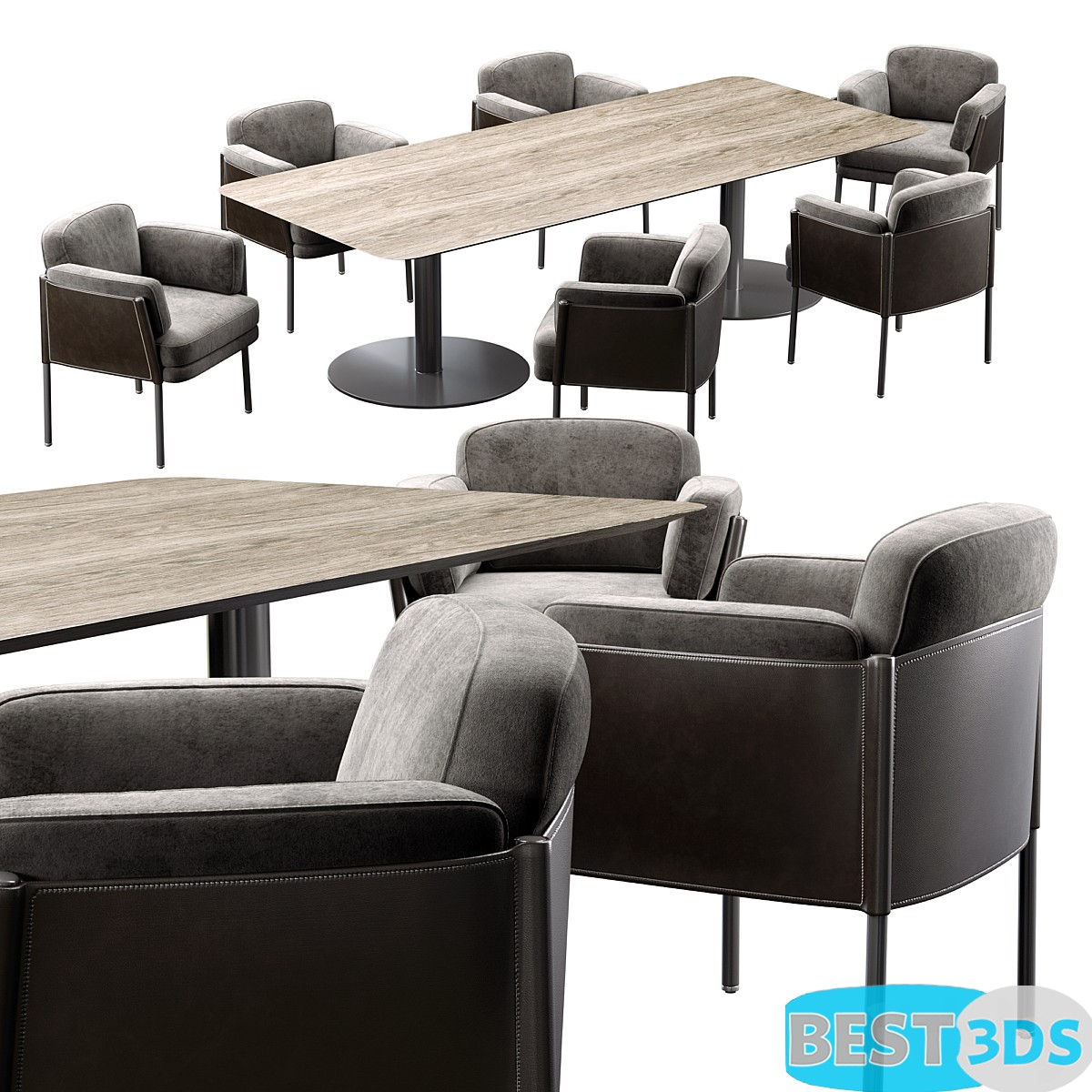 Pack model 3D- Tables Et Chaises – Image 83