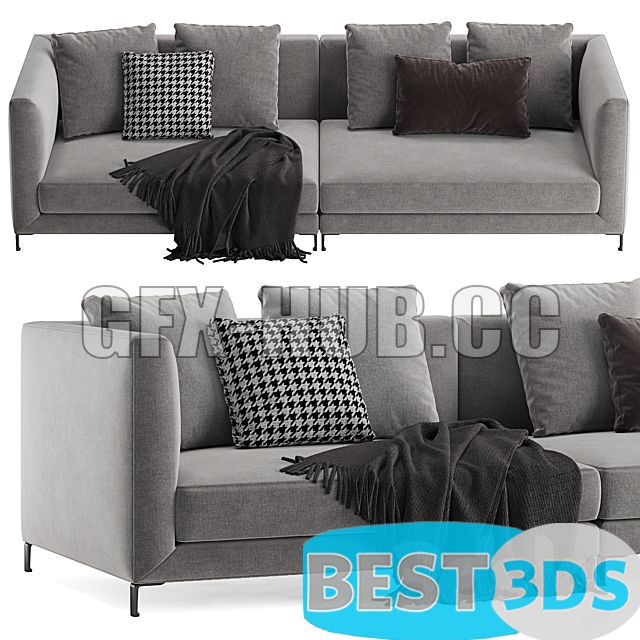 Canapé Allen – Minotti