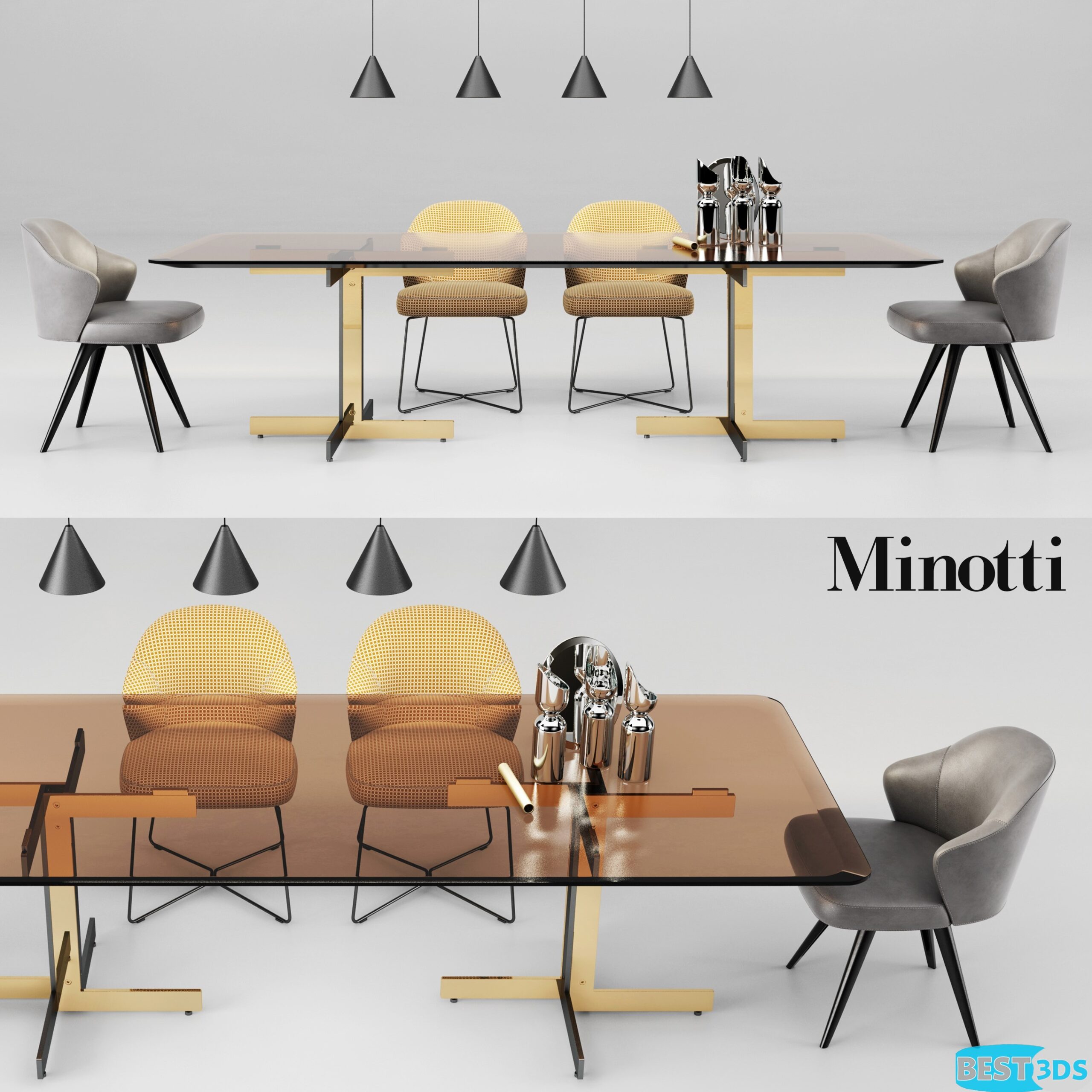 Pack model 3D- Tables Et Chaises – Image 81