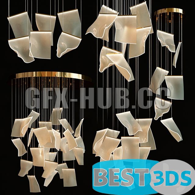 Pack model 3D- Eclairage De Plafond – Image 42