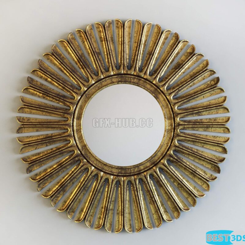Miroir soleil moderne-44