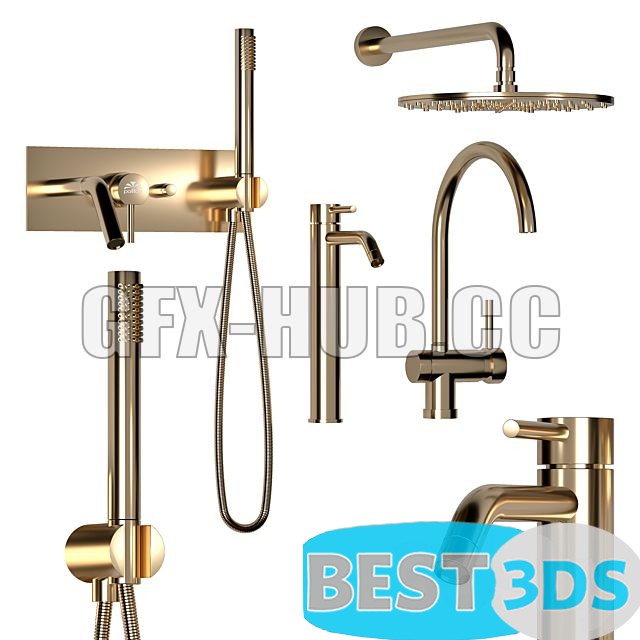 Pack model 3D- Accessoires de salle de bain – Image 78