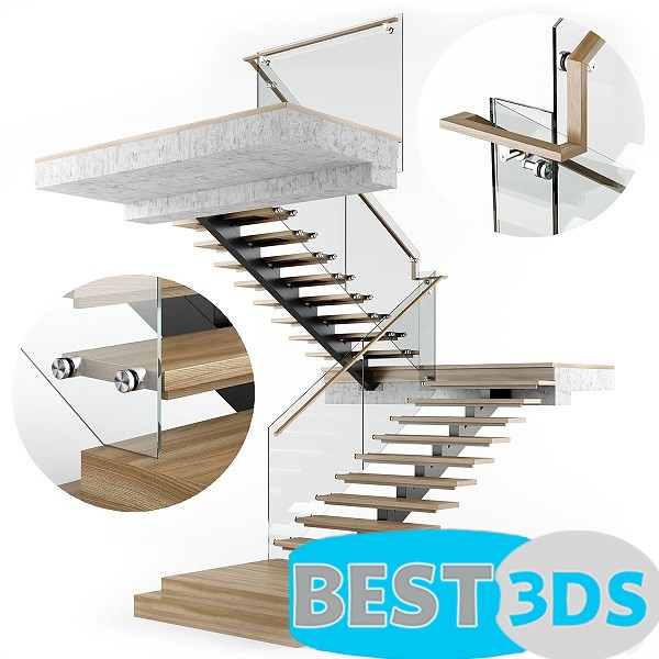 Escalier Intérieur Moderne 07