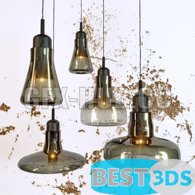 Pack model 3D- Eclairage De Plafond – Image 35