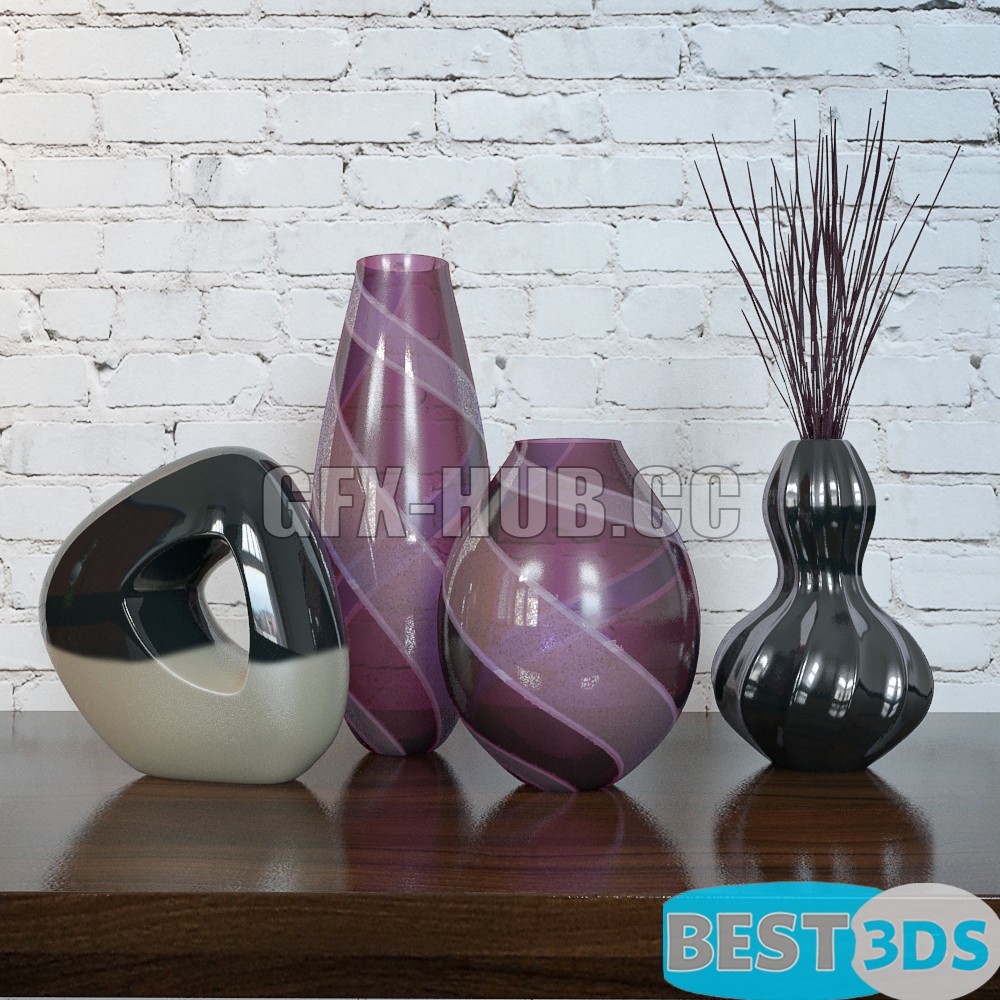 Pack model 3D- Vase – Image 52