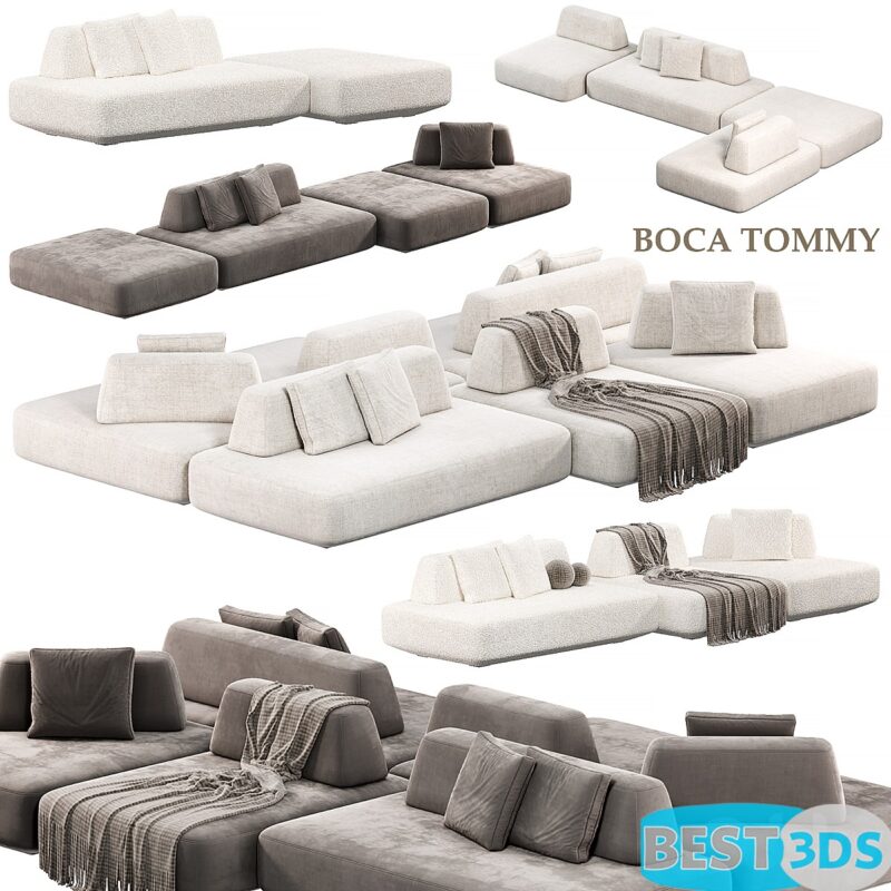 Canapé modulable Boca Tommy
