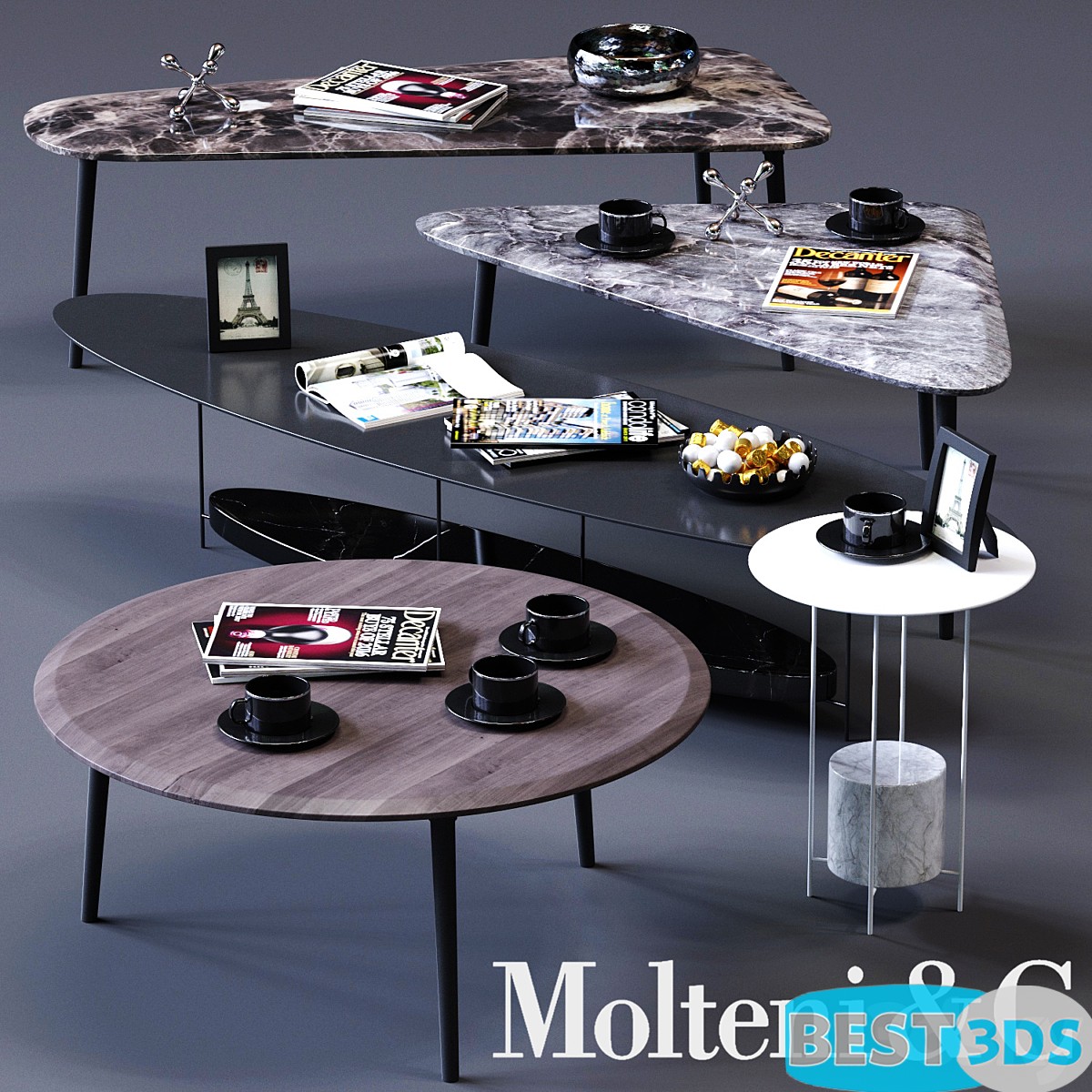 Pack model 3D- Tables Et Chaises – Image 76