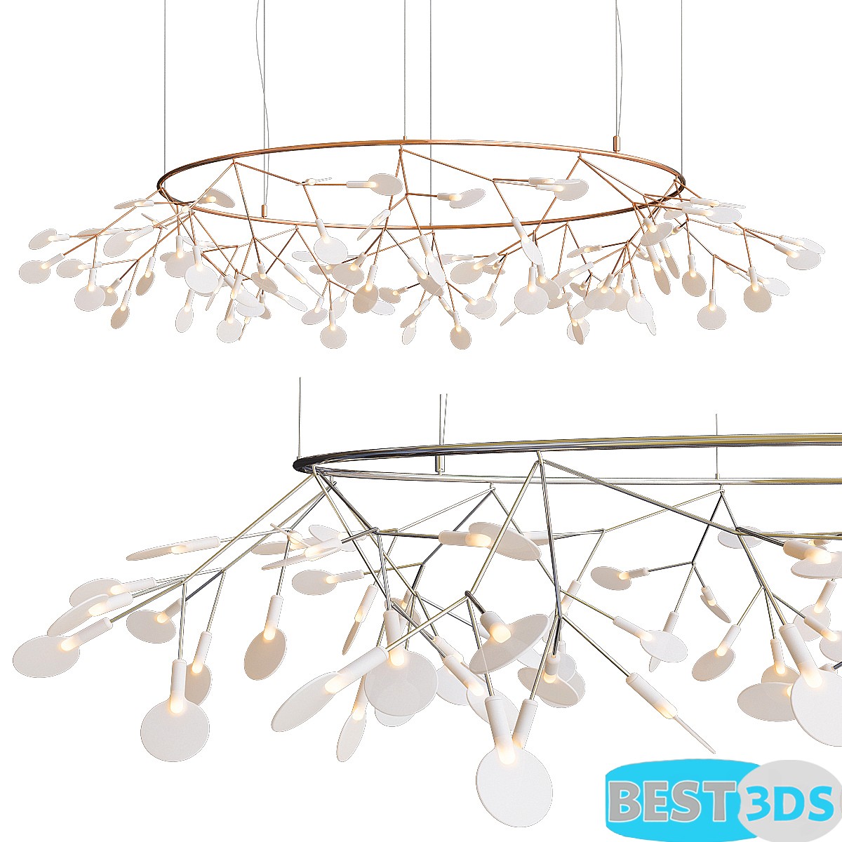 Pack model 3D- Eclairage De Plafond – Image 28