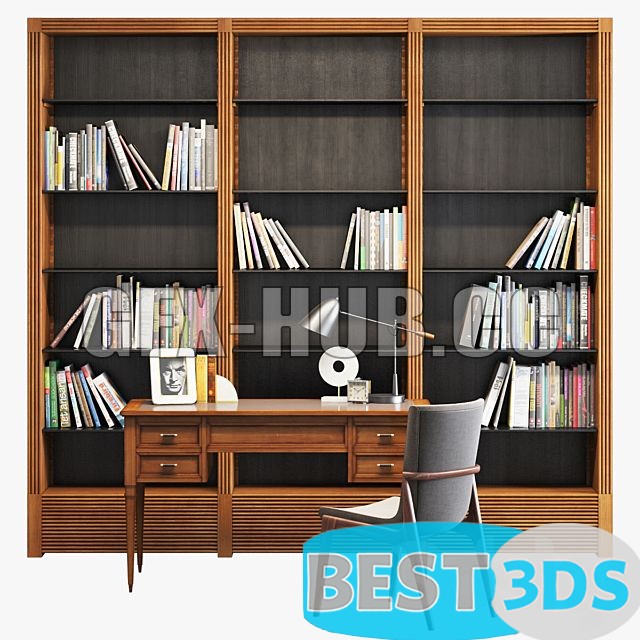 Pack model 3D- Mobilier De Bureau – Image 75