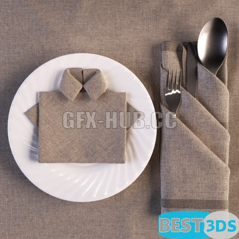 Serviettes décoratives de table