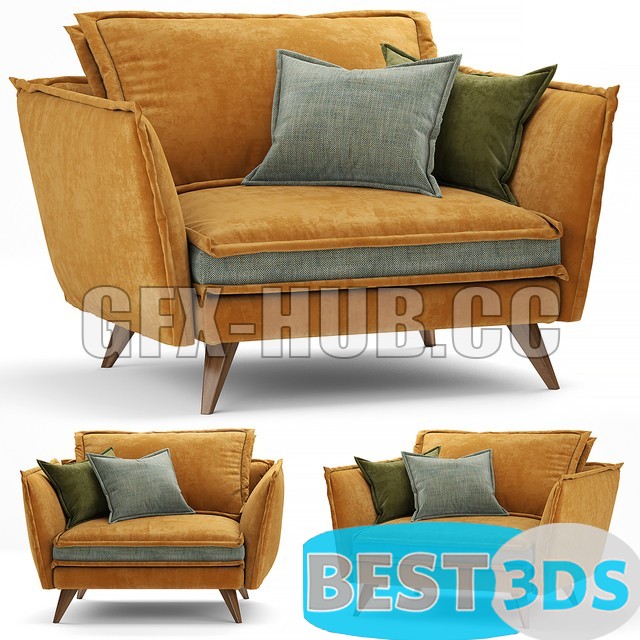 Pack model 3D- Sièges Moelleux – Image 126