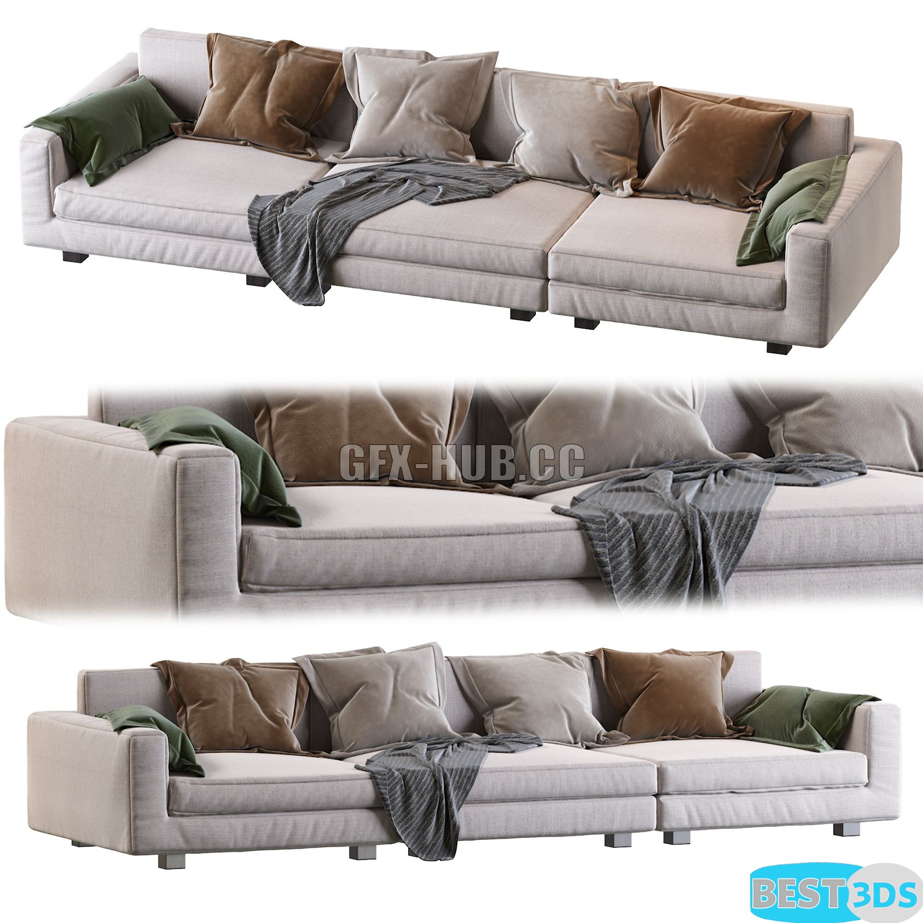 Pack model 3D- Canapé – Image 178
