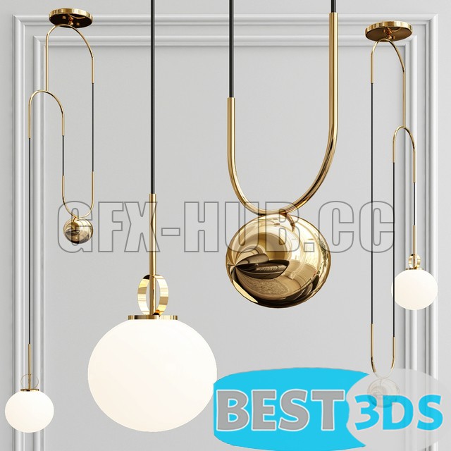 Pack model 3D- Eclairage De Plafond – Image 21