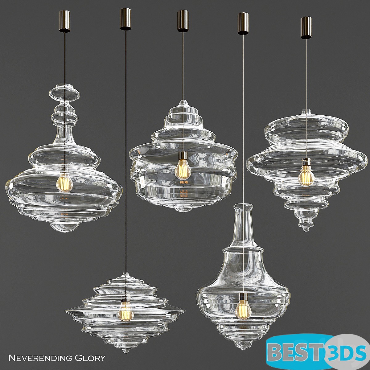 Pack model 3D- Eclairage De Plafond – Image 20