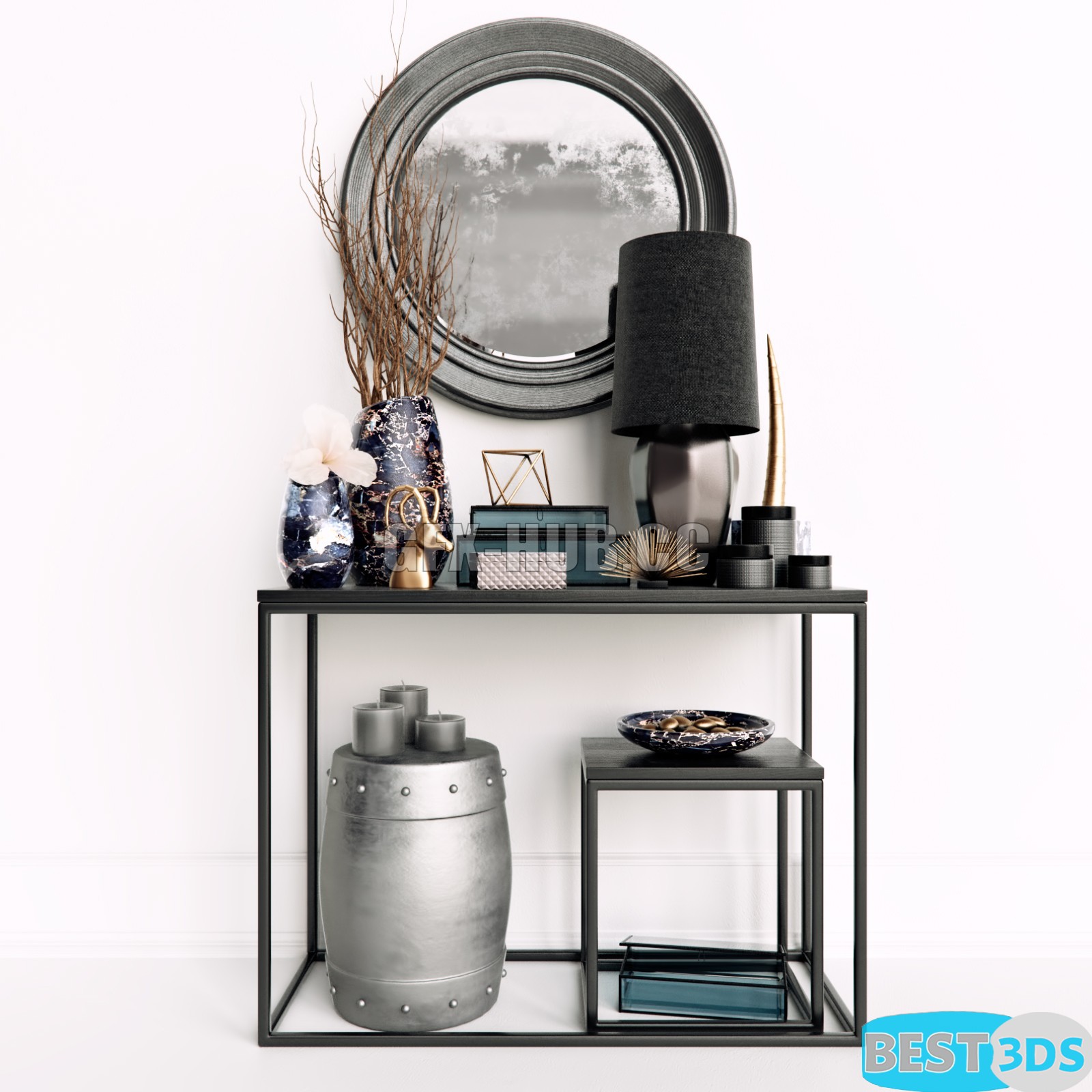Pack model 3D- Ensemble décoratif – Image 185
