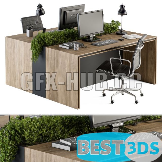 Ensemble Bureau Employés 17