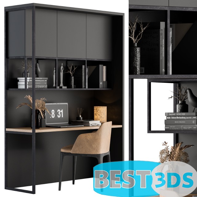 Pack model 3D- Mobilier De Bureau – Image 83