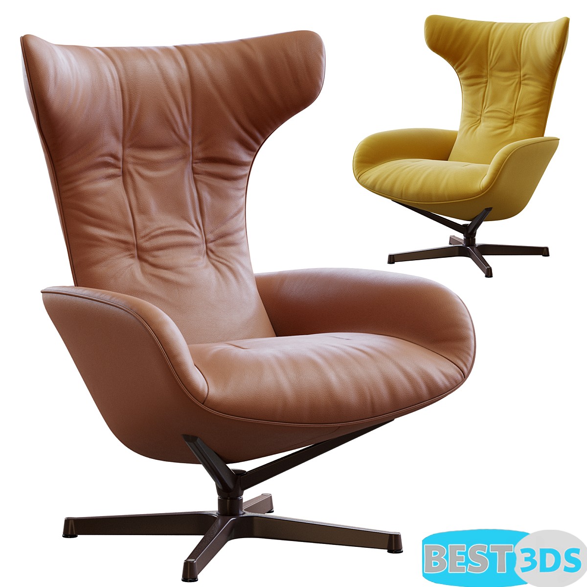 Pack model 3D- Sièges Moelleux – Image 130