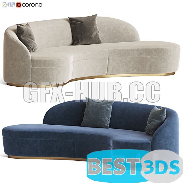 Pack model 3D- Canapé – Image 173