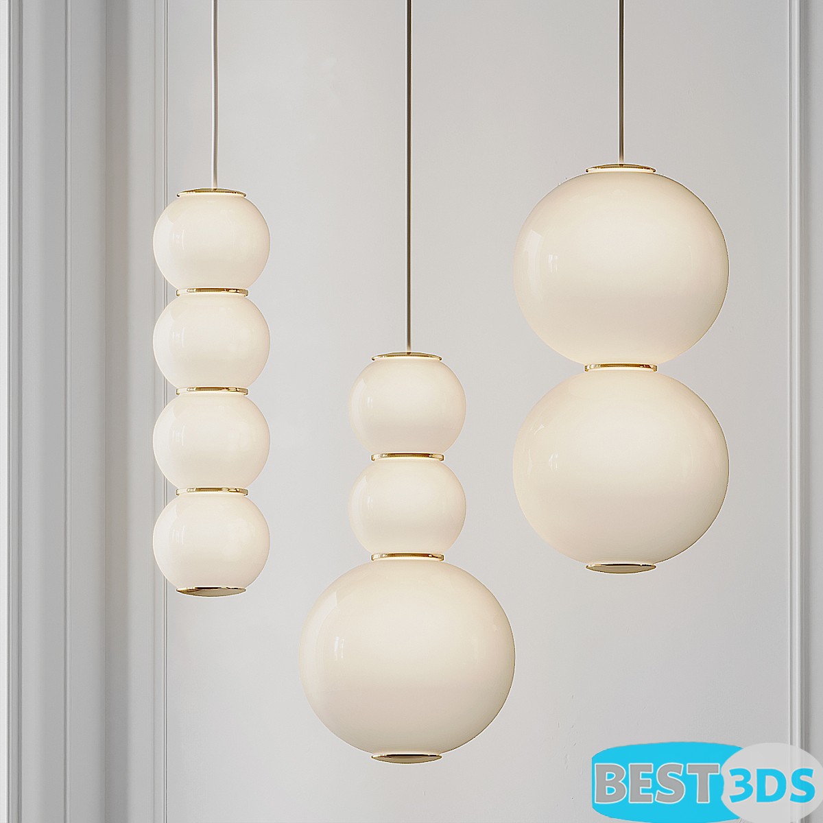 Pack model 3D- Eclairage De Plafond – Image 256
