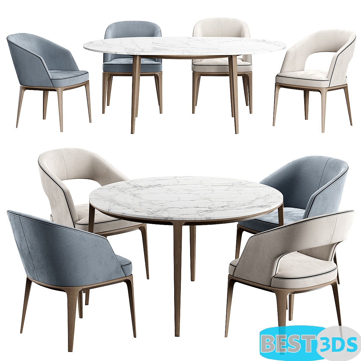 Pack model 3D- Tables Et Chaises – Image 63