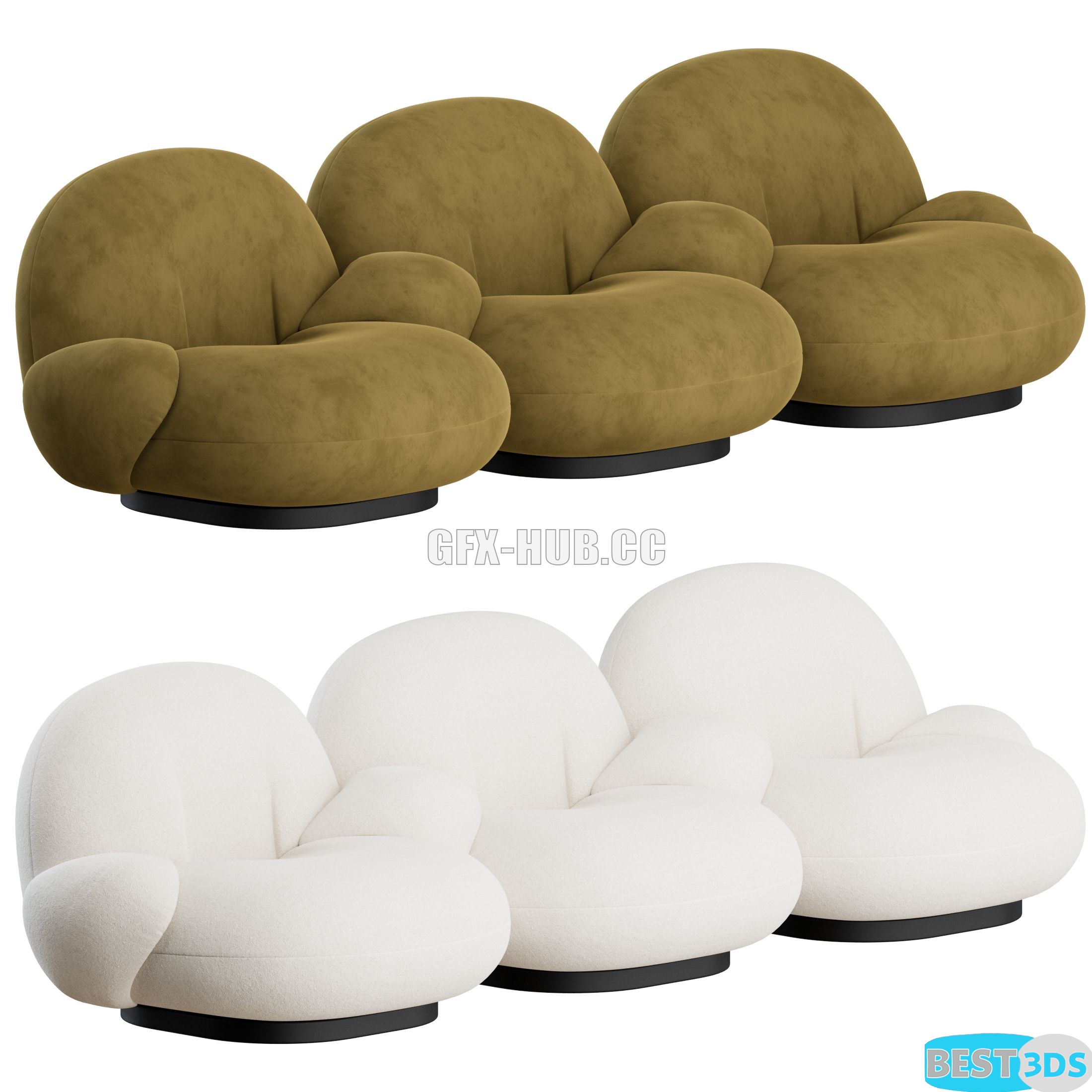 Pack model 3D- Chaise – Image 106