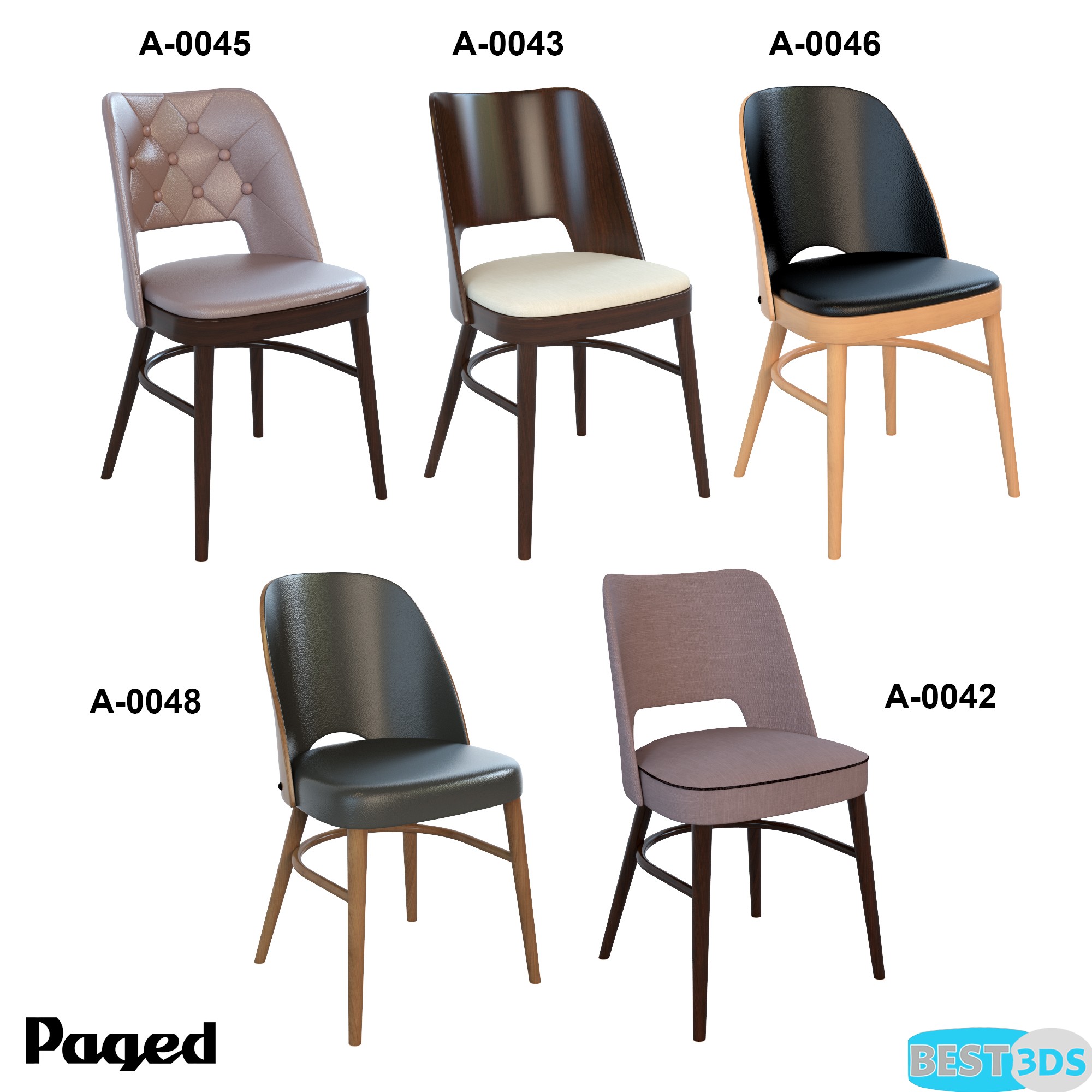 Pack model 3D- Chaise – Image 105