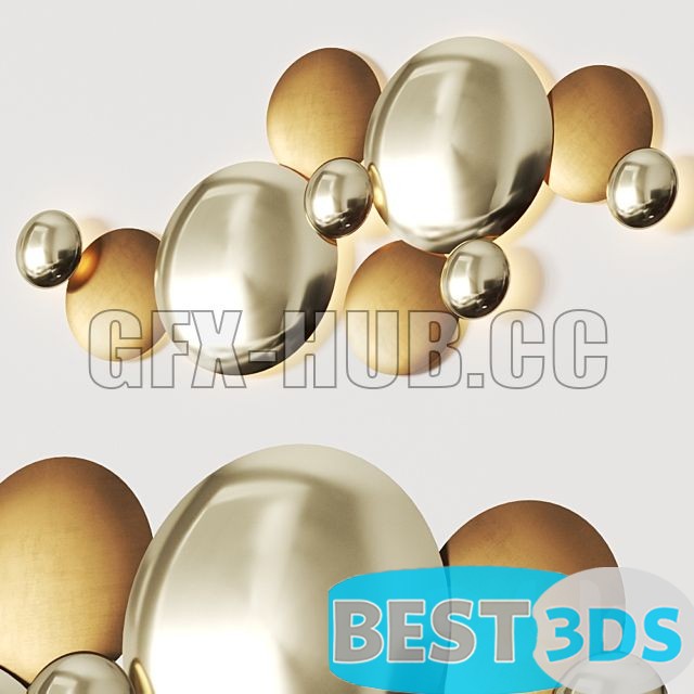Pack model 3D- Eclairage De Plafond – Image 252