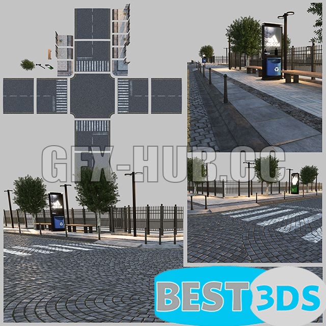 Pavés et Trottoir 3