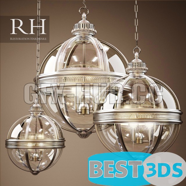 Pack model 3D- Eclairage De Plafond – Image 267