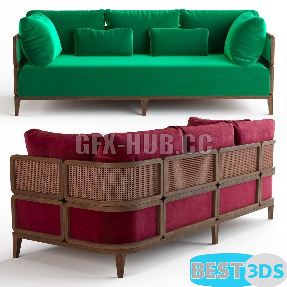 Pack model 3D- Canapé – Image 165