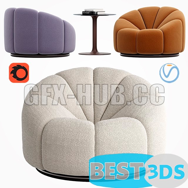 Pack model 3D- Chaise – Image 103