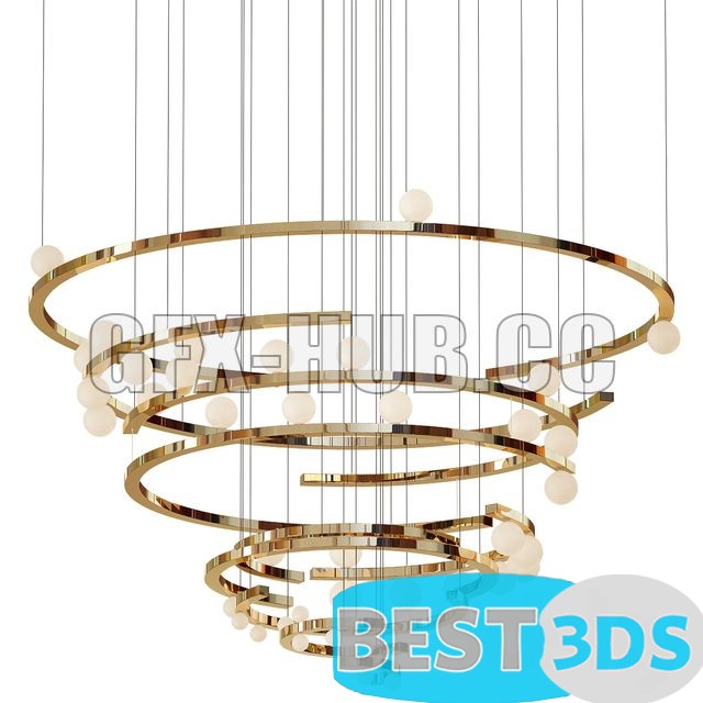 Pack model 3D- Eclairage De Plafond – Image 268