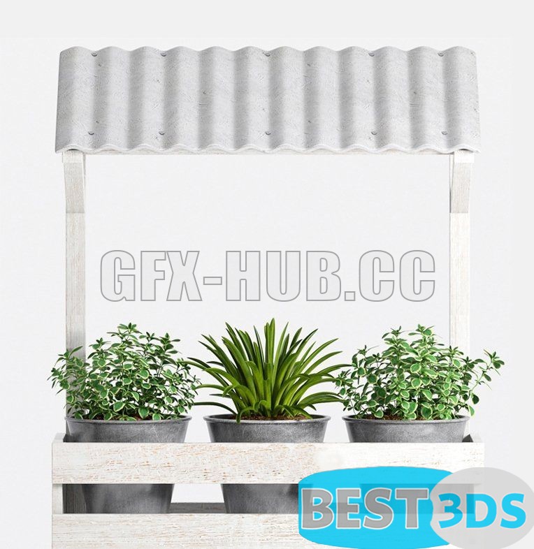 Modèle 3D de Plant 23