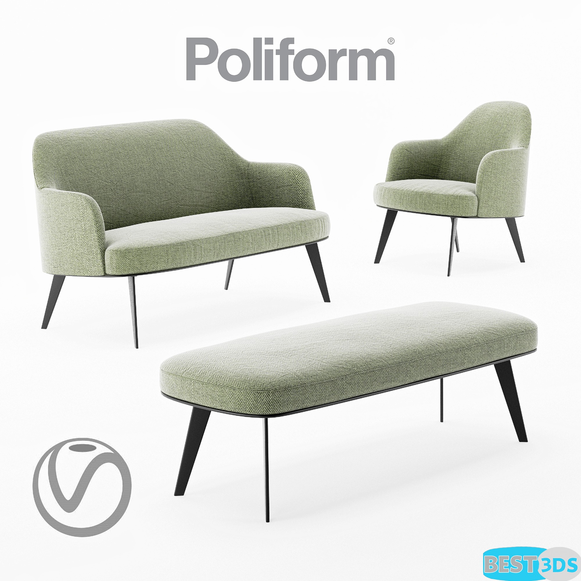 Pack model 3D- Chaise – Image 95
